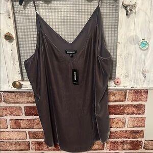 Express Charcoal Camisole Top